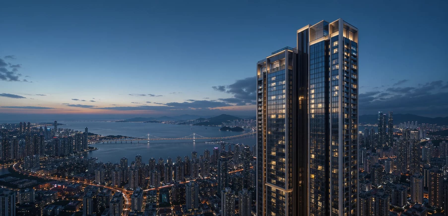 부산 경남 분양 허브 메인 히어로 이미지